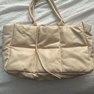Elegant Cream Tote Bag